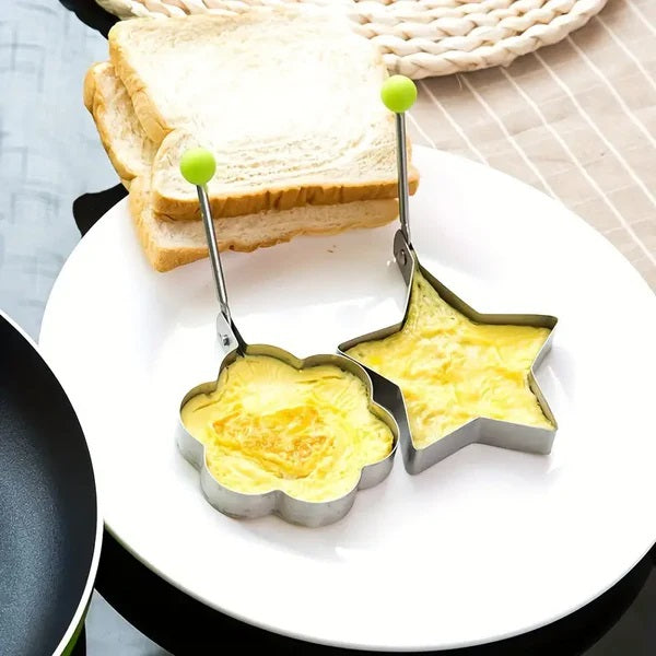 5 pieces Stainless Steel Egg Fryer -