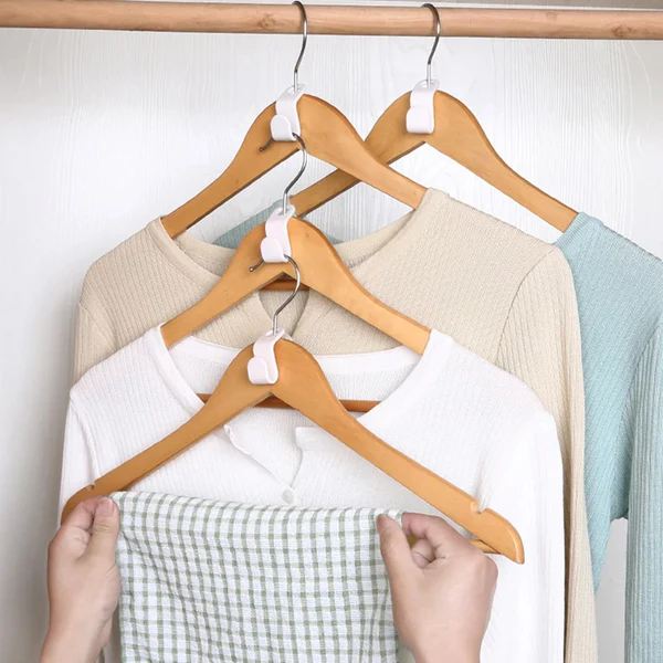 40 Pcs Clothes Hanger Connecting Hooks –