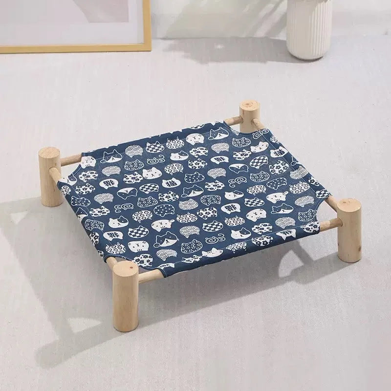 Pet wooden bed