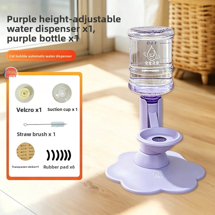 Gravity Cat Water Dispenser Stand - Spill-Proof