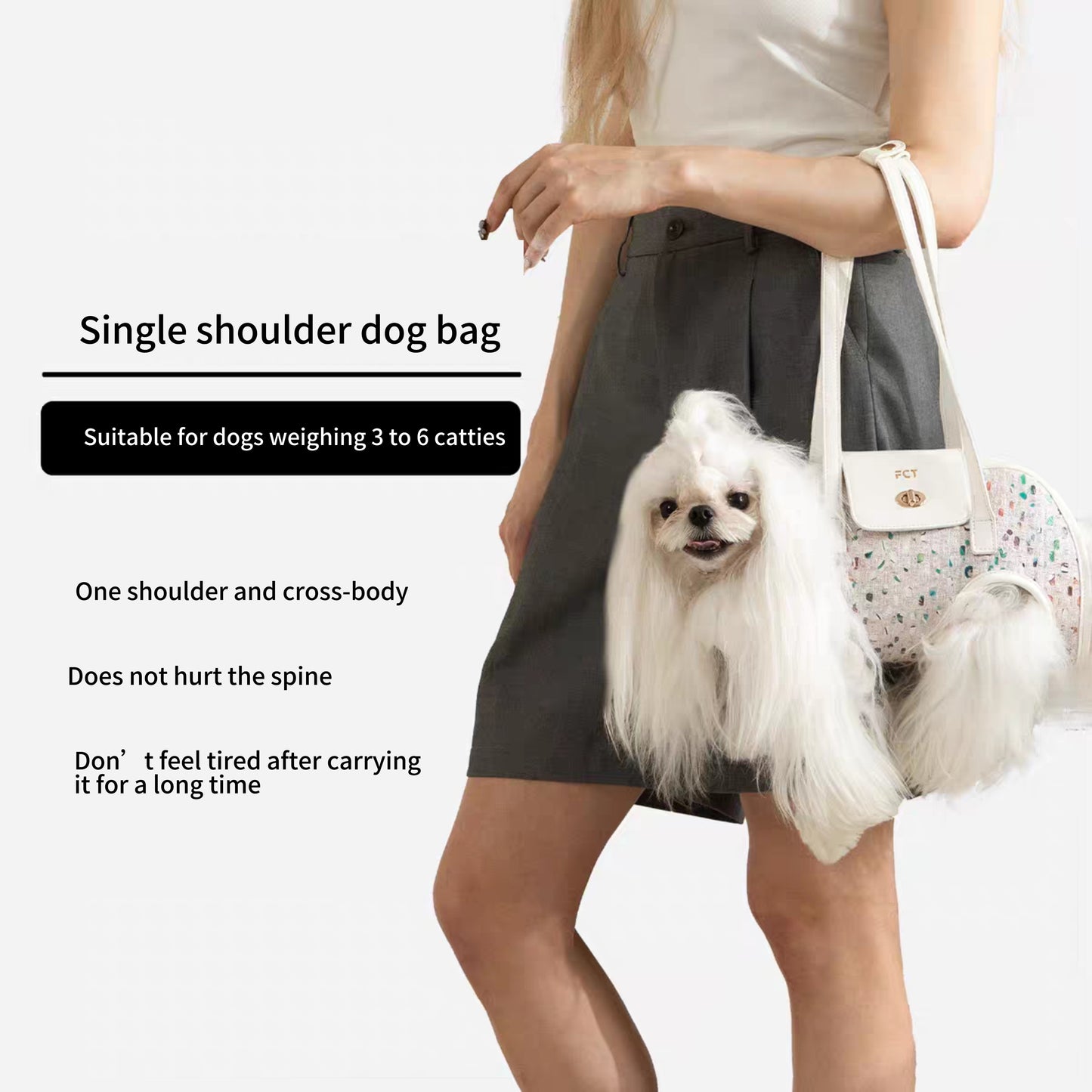 One shoulder Dog carrier bag