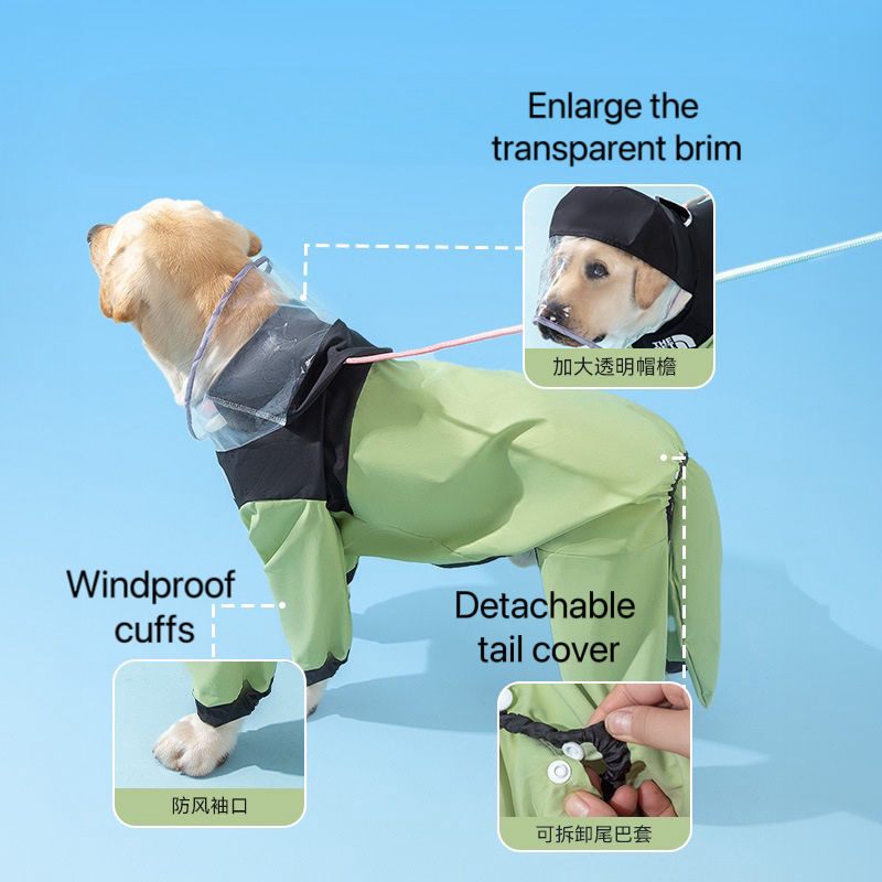 Waterproof rain coat