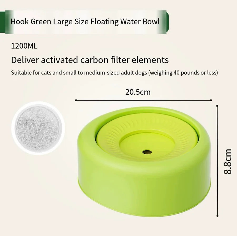 Pet water bowl