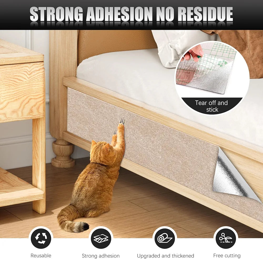 Furniture protective cat scratching post (2PCS 39.4"x15.8)