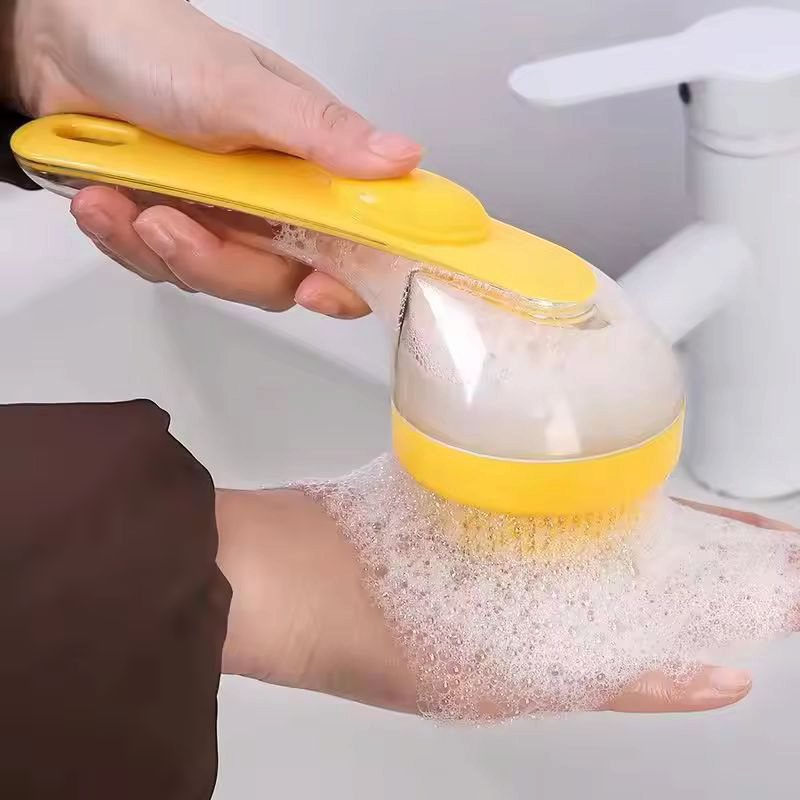 Pet silicone bath brush ๐