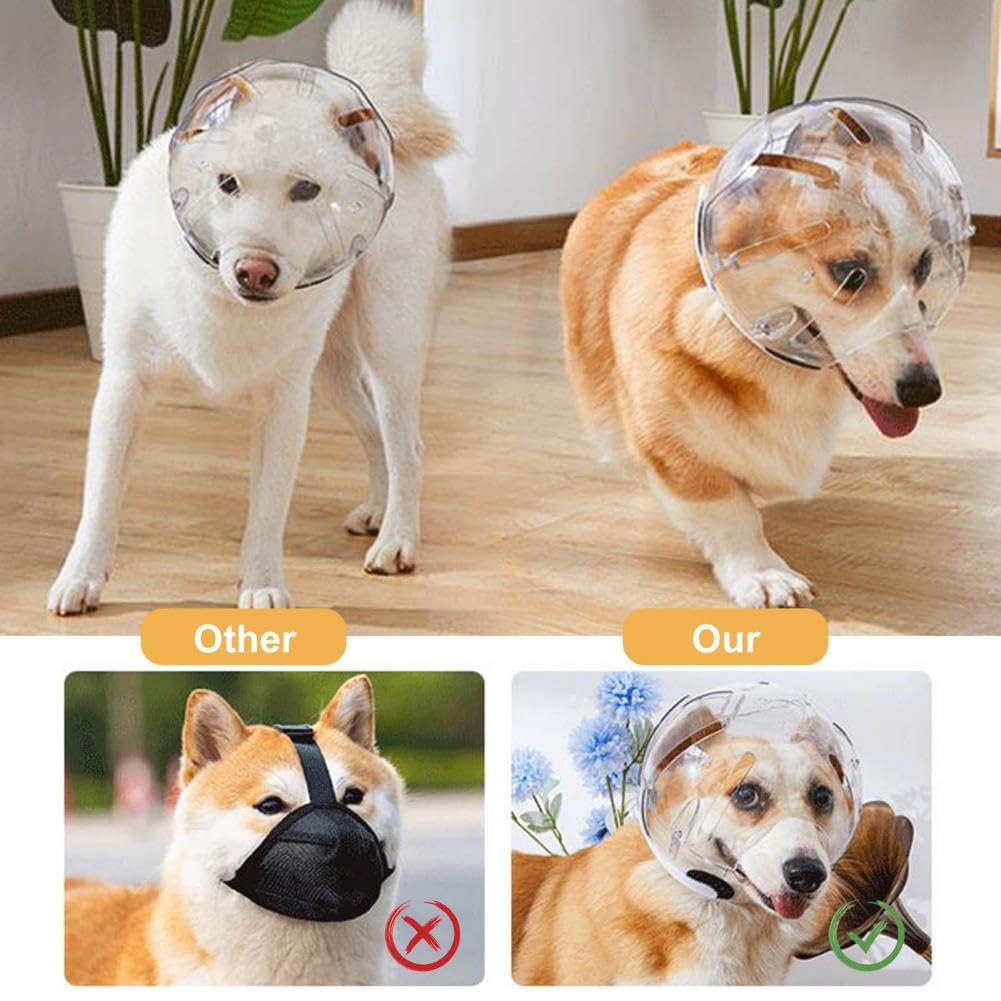 Anti-bite dog protective Head cover