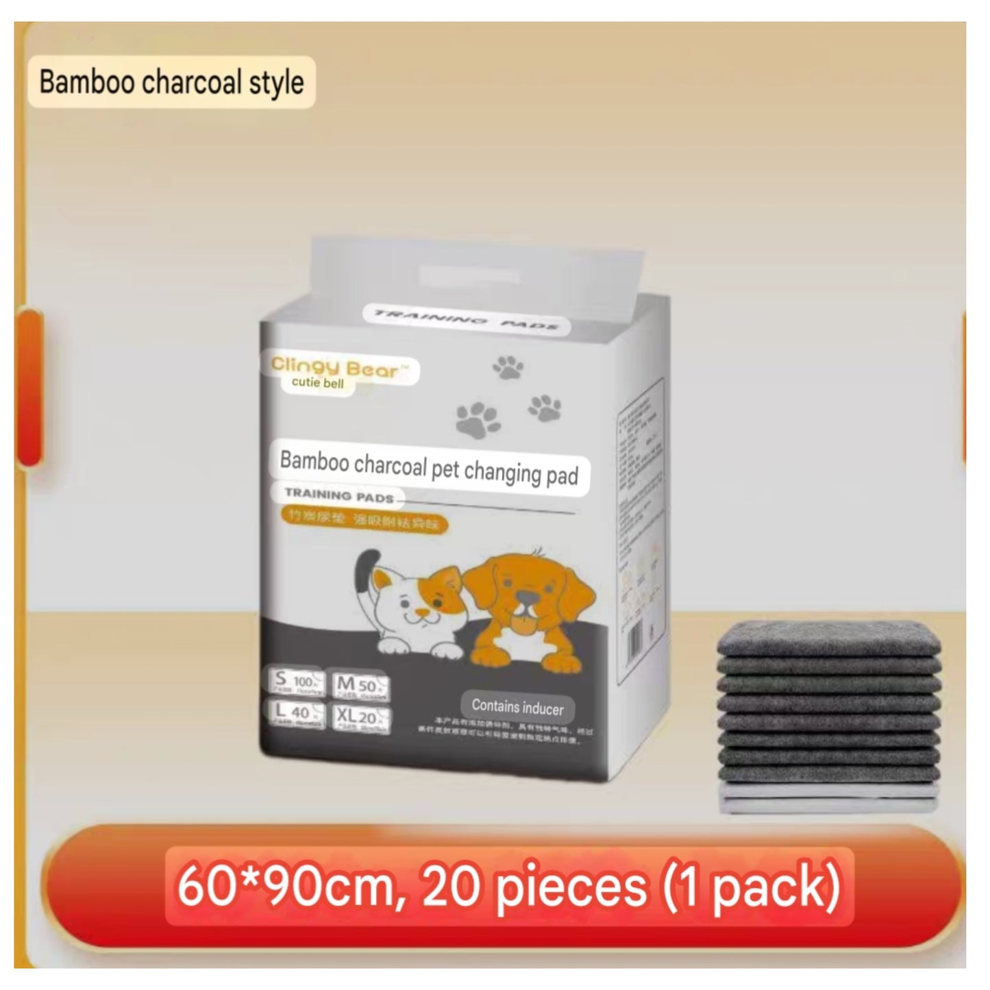 Foldable Dog Toilet Potty Tray + Pads