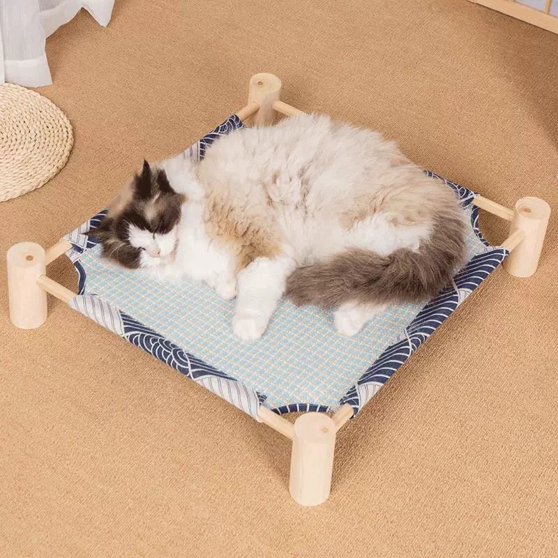 Pet wooden bed