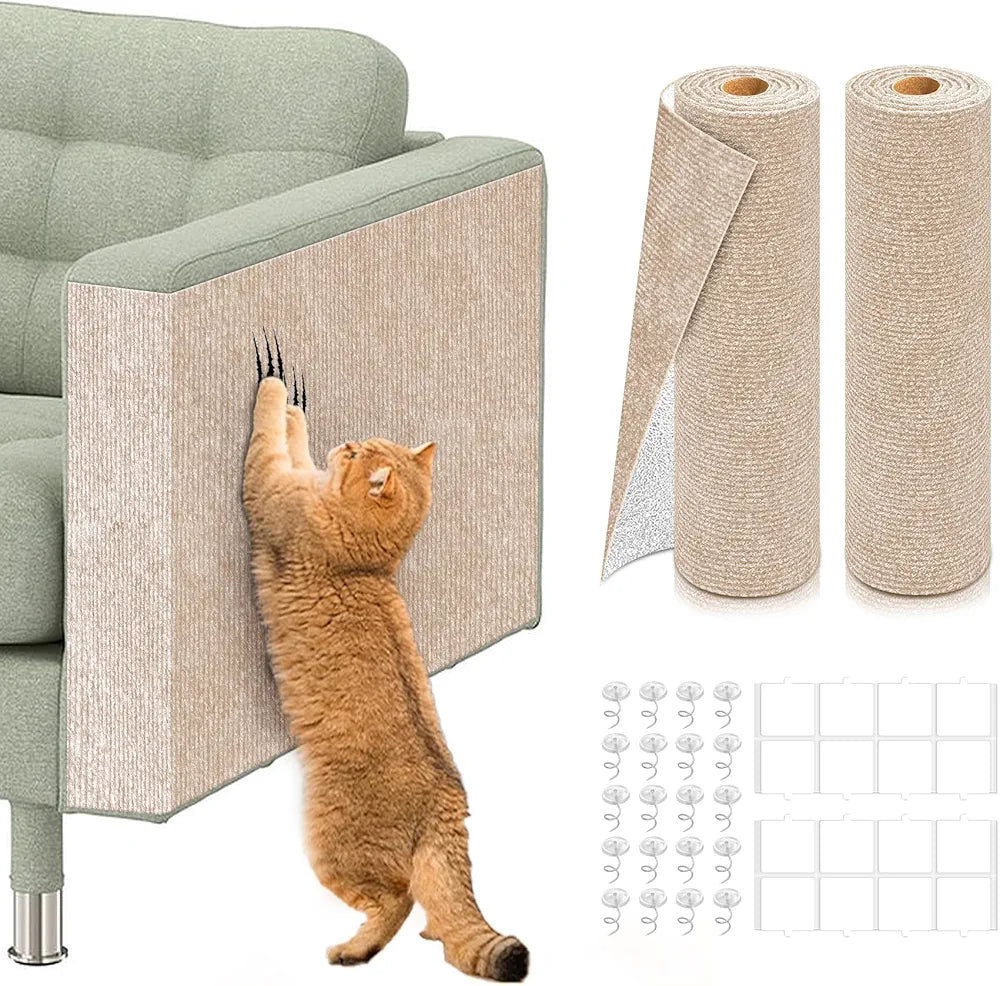 Furniture protective cat scratching post (2PCS 39.4"x15.8)