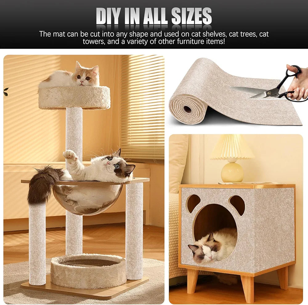 Furniture protective cat scratching post (2PCS 39.4"x15.8)