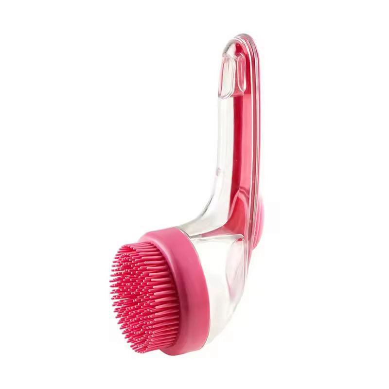 Pet silicone bath brush ๐