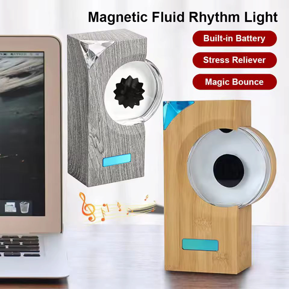 Dancing ferrofluid Music Rhythm