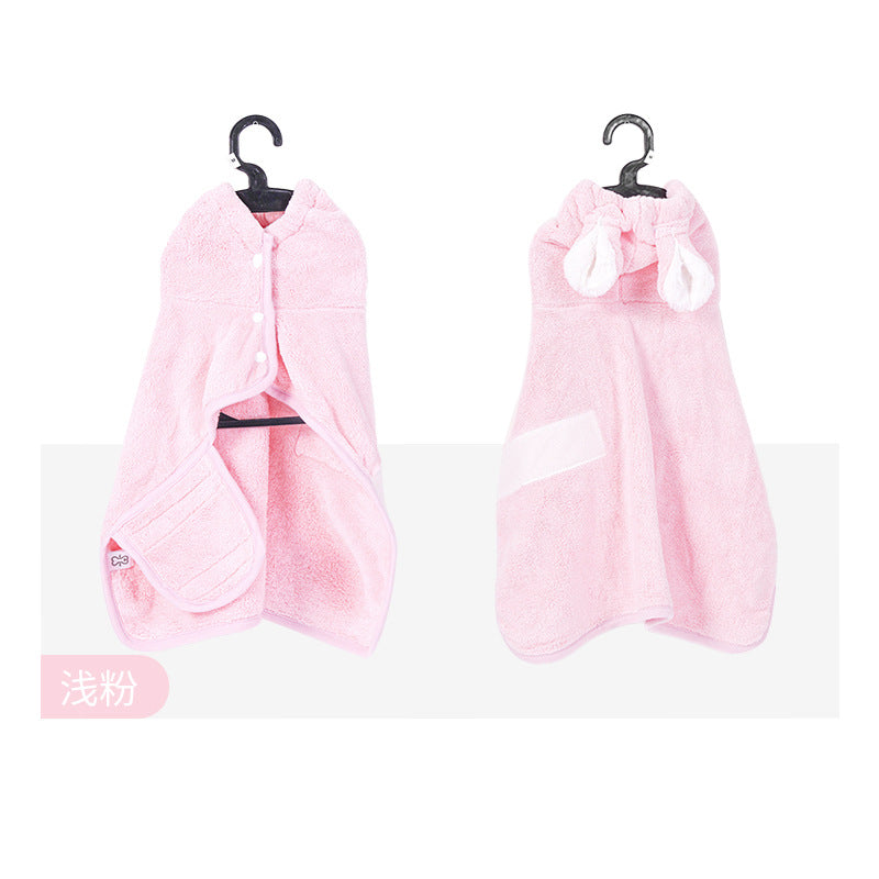 New Quick Drying Pet Bathrobe Towel