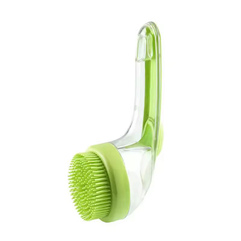 Pet silicone bath brush ๐