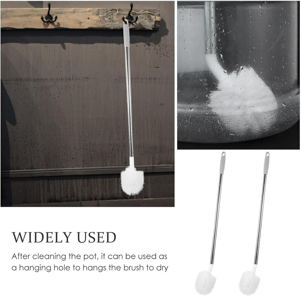 Long handle bucket cleaner brush