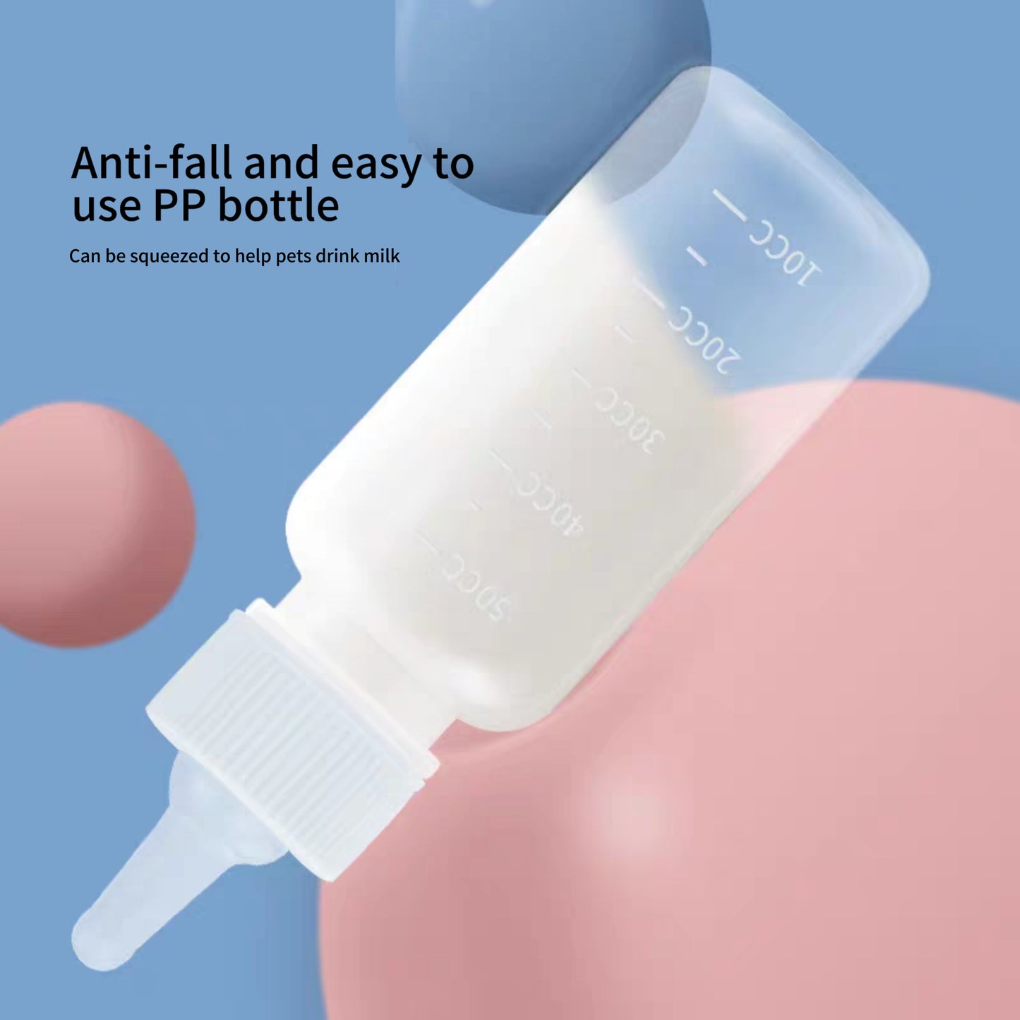 Pet milk bottle