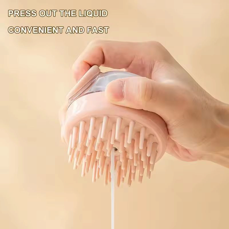 Gentle massage bath brush