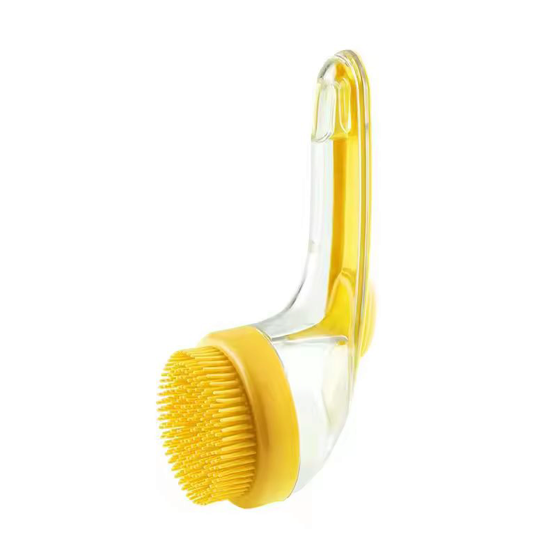 Pet silicone bath brush ๐