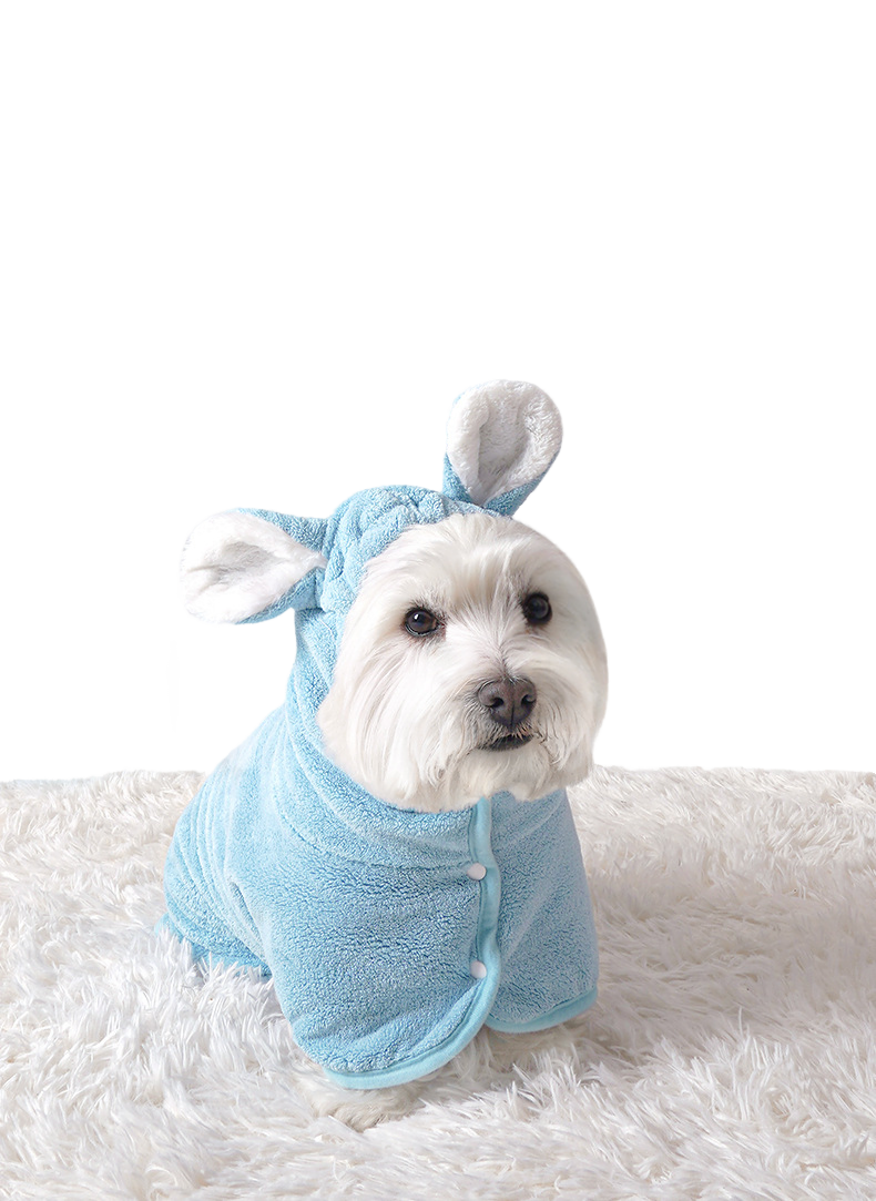 New Quick Drying Pet Bathrobe Towel
