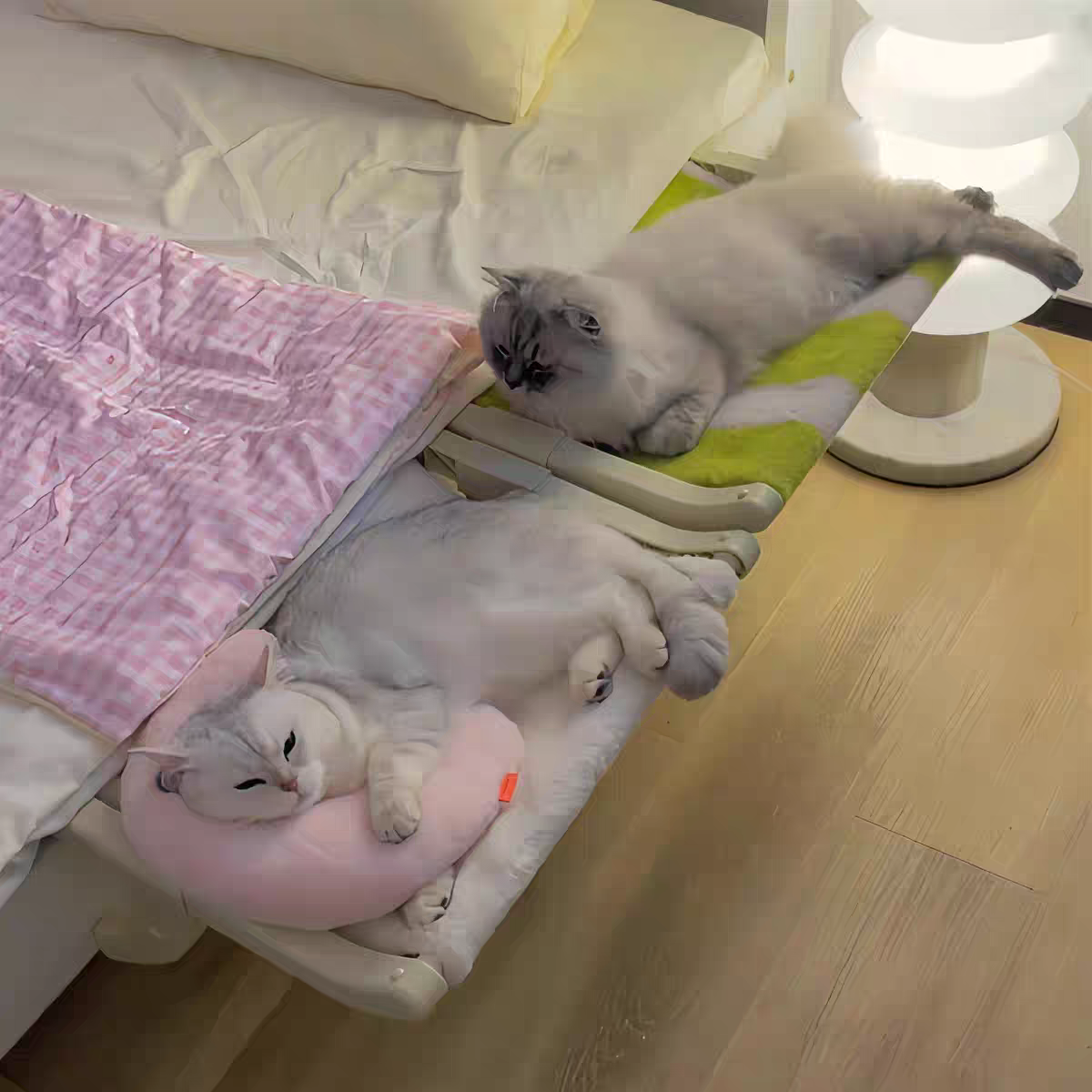Cat side bed hammock