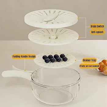 Fruit & vegetables washing bowl