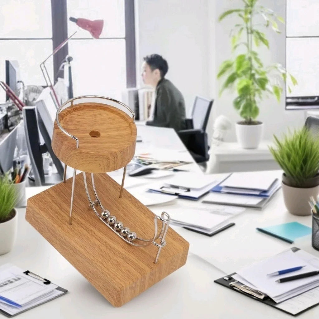 Educational Perpetual Motion Desk Toy With Touch Switch