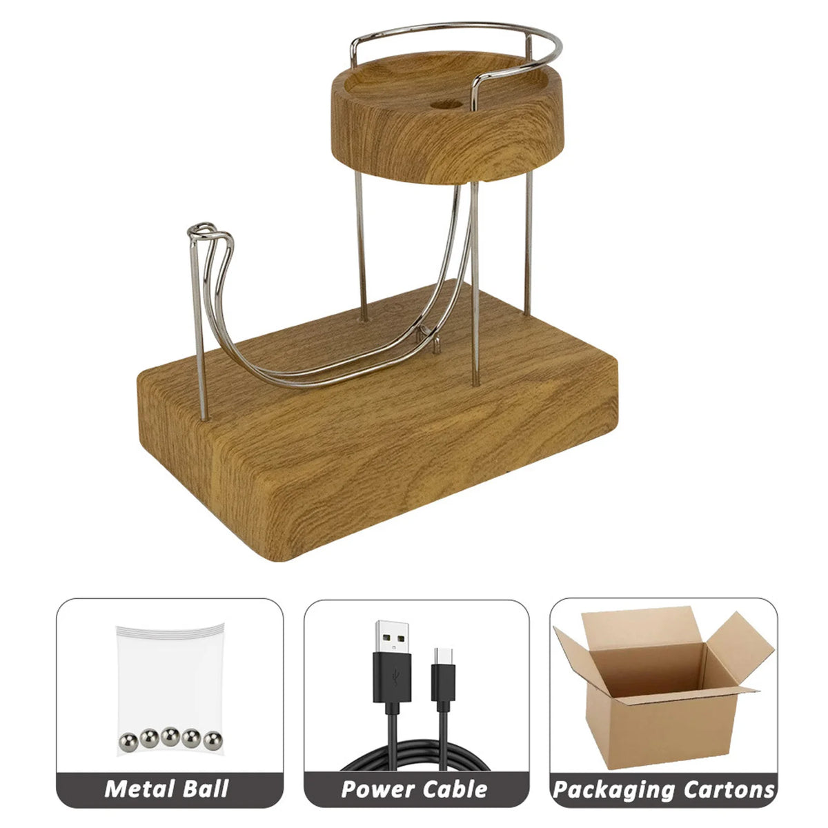 Educational Perpetual Motion Desk Toy With Touch Switch