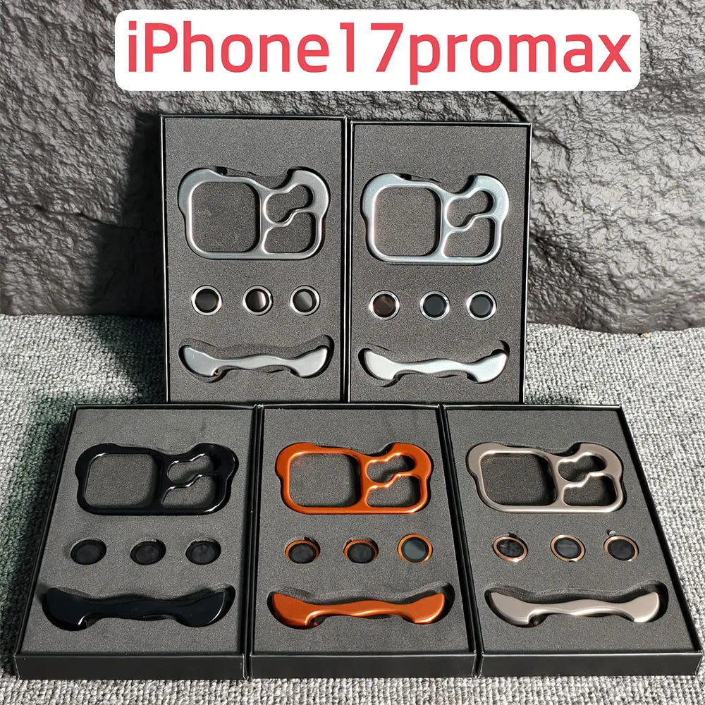 Aluminum Bumper iPhone Case With Camera Lens Guard