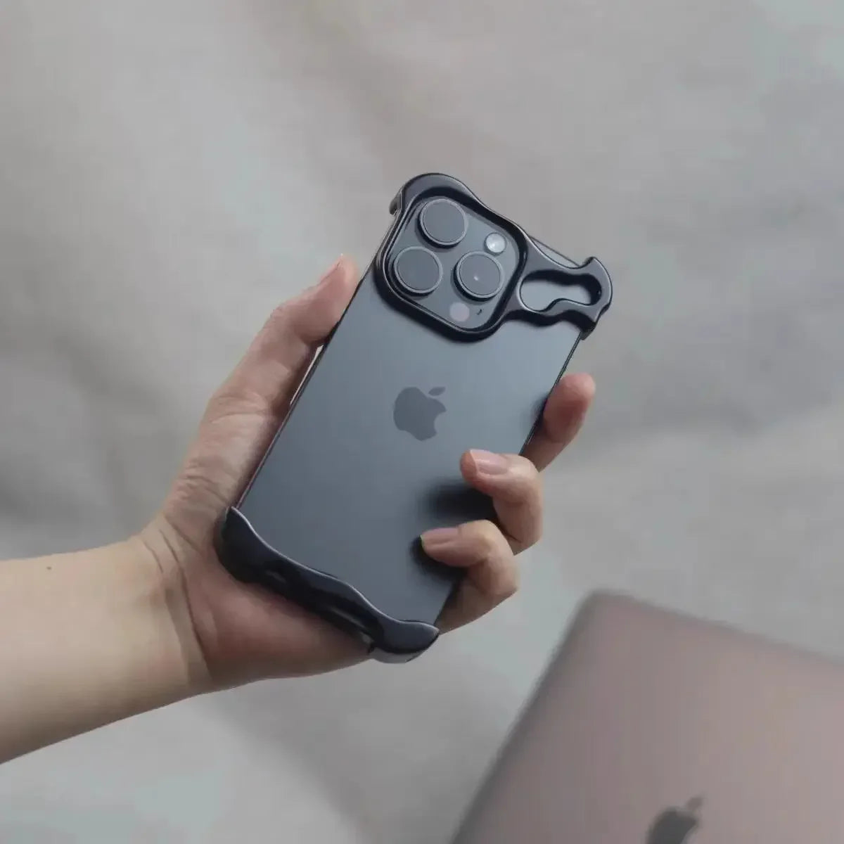 Aluminum Bumper iPhone Case With Camera Lens Guard