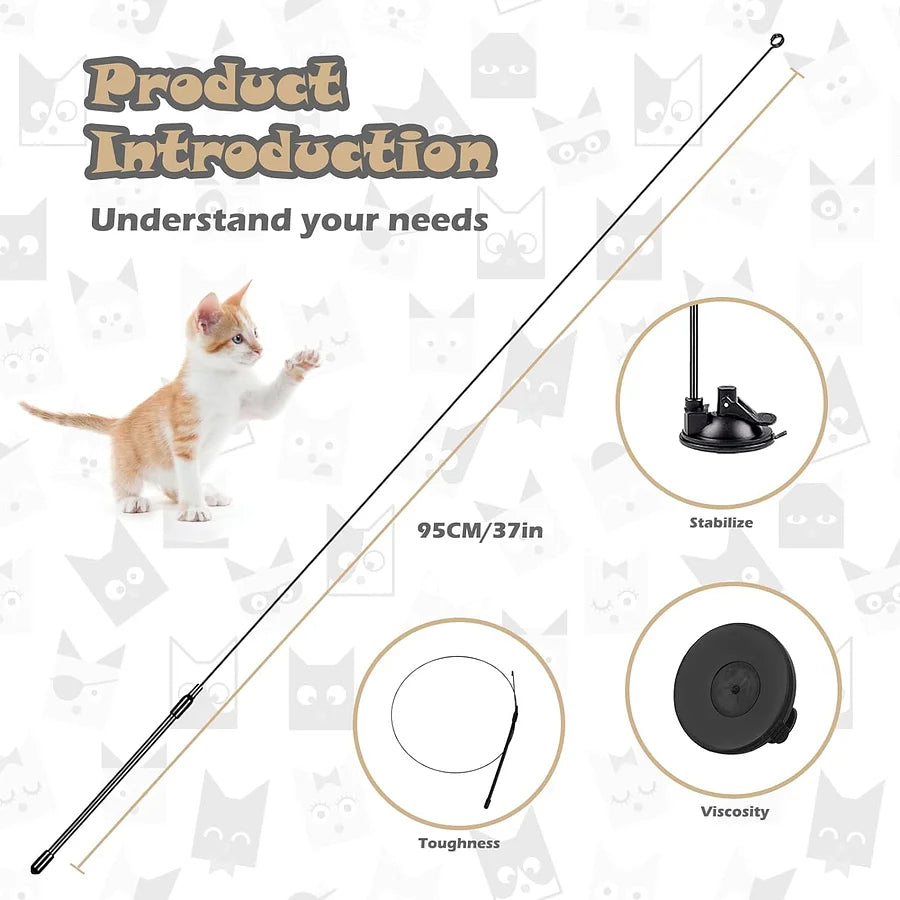 Cat wand toys