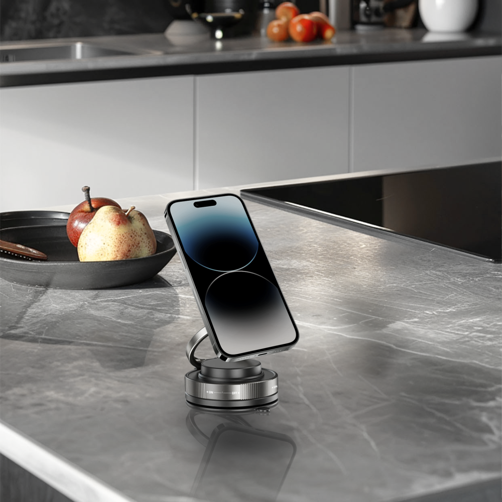 Vaccume Magnetic phone holder