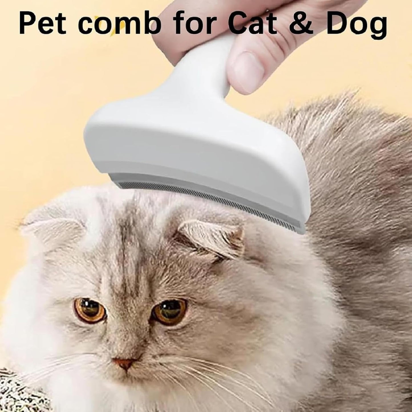 Pet hair comb