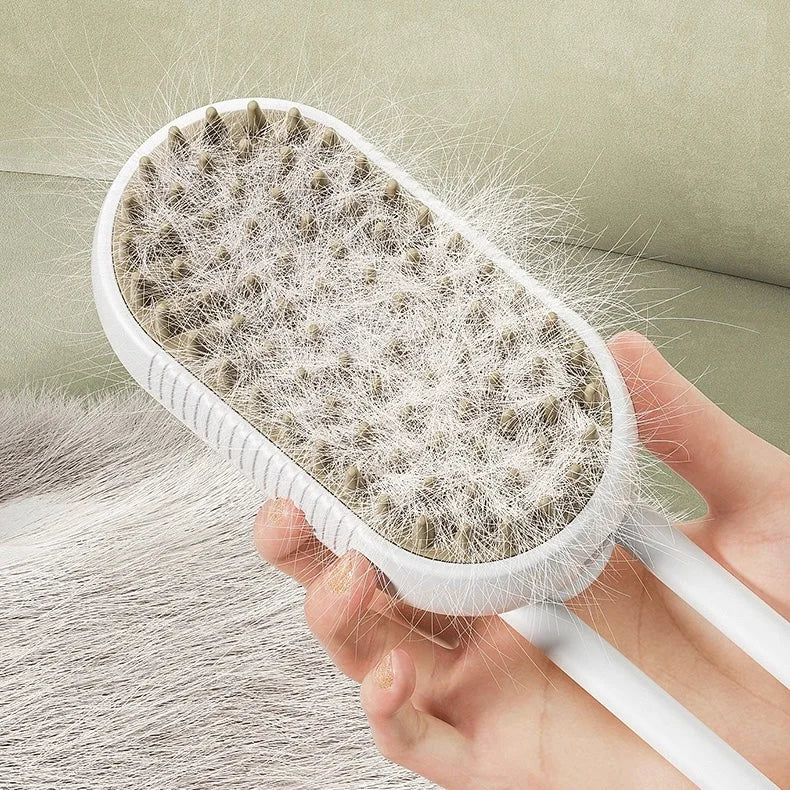 Cat steam brush
