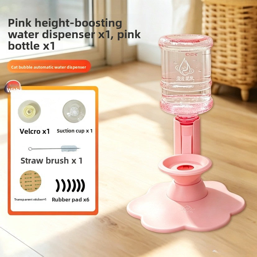 Gravity Cat Water Dispenser Stand - Spill-Proof