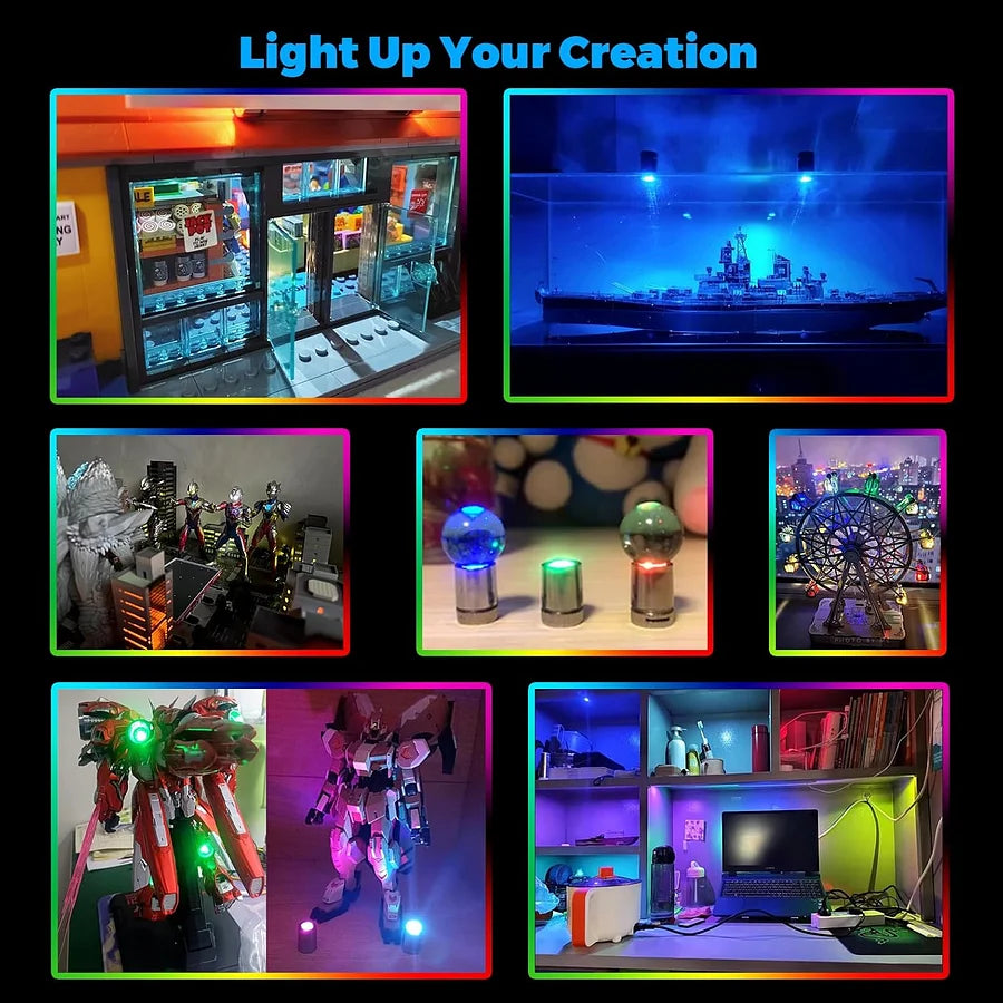 10 pcs LED light for dog shoes