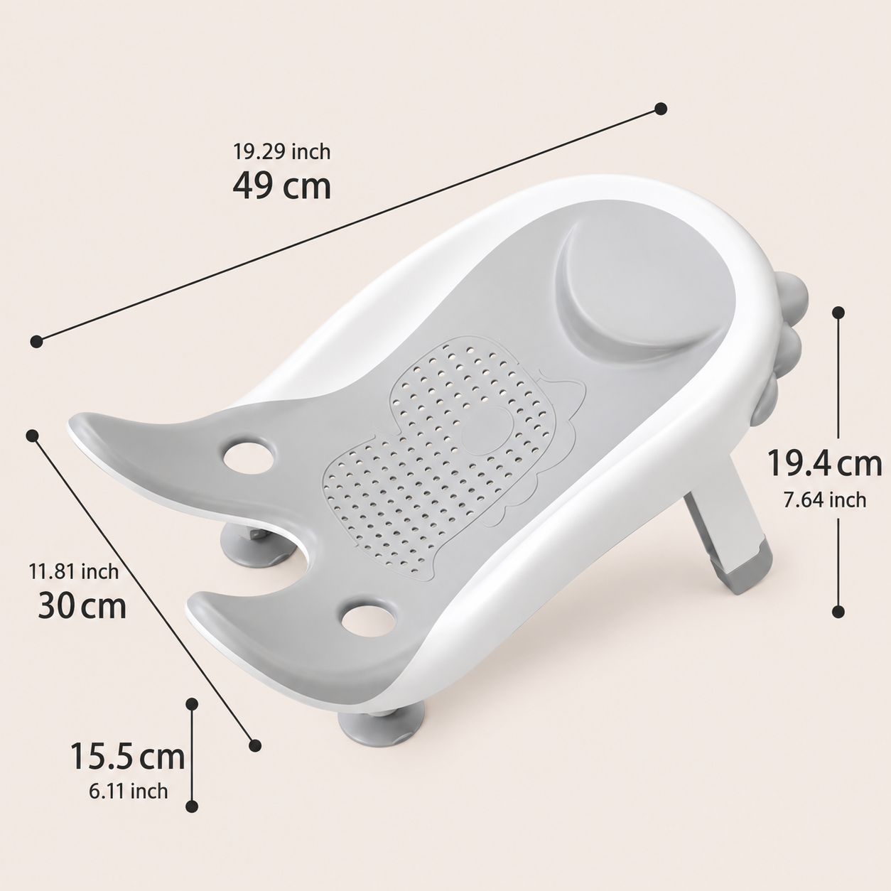 Baby diaper washing tool