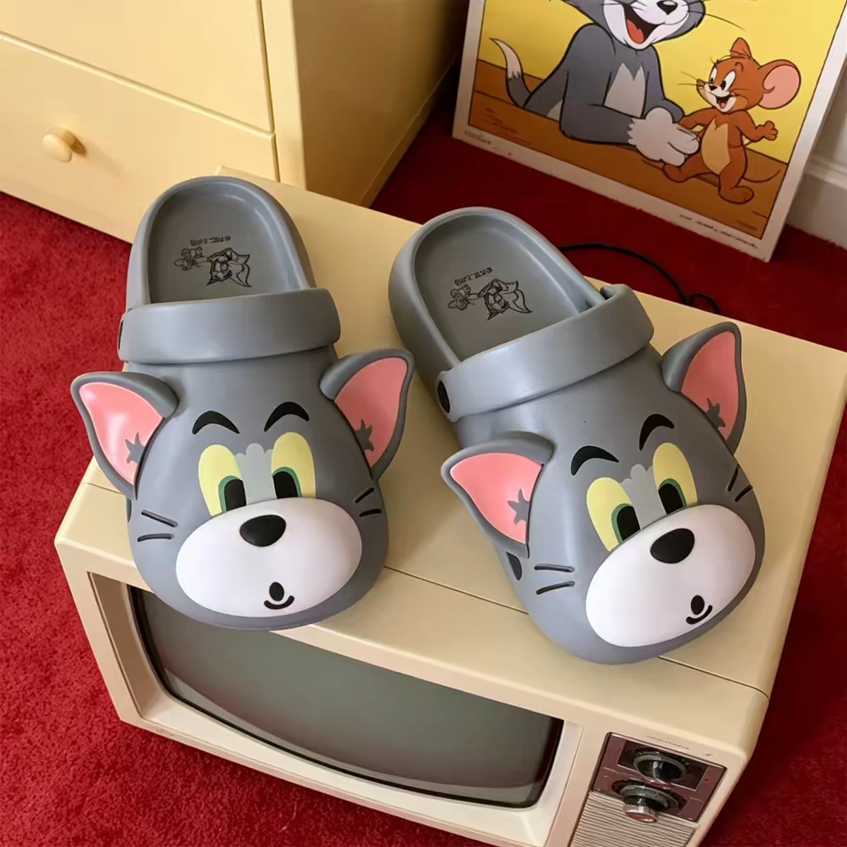 Cartoon EVA Slide Sandals With Arch Support