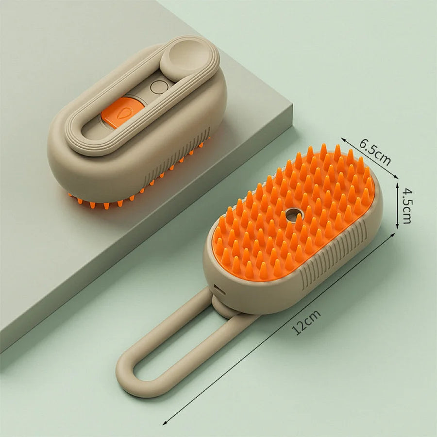 Cat steam brush