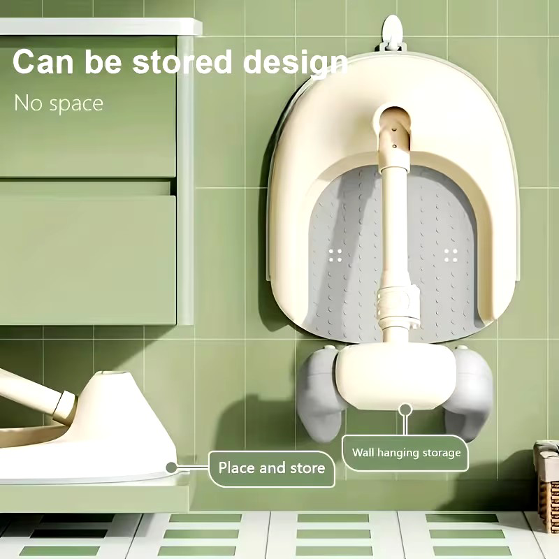 Foldable Bath Stand With Non-Slip Handles