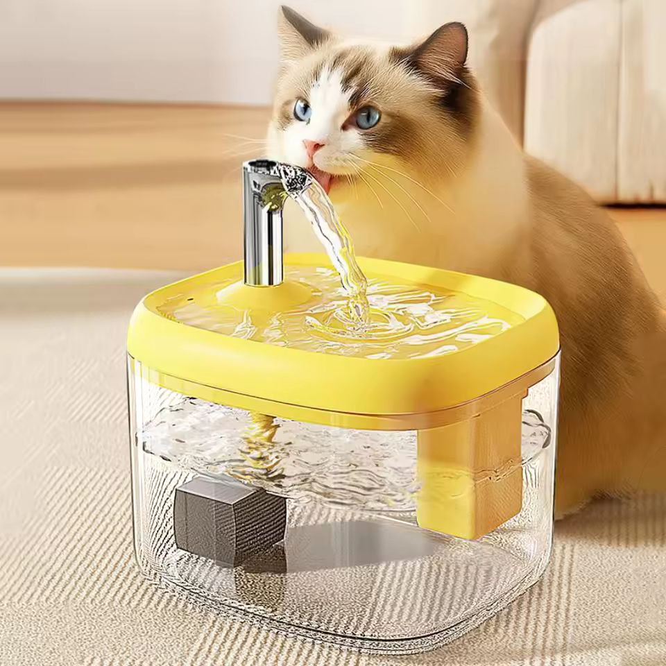 Cat water filter fountain