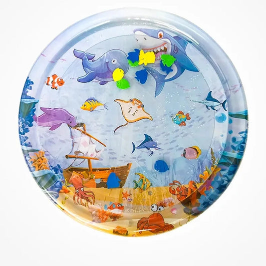 Cat dog water play mat