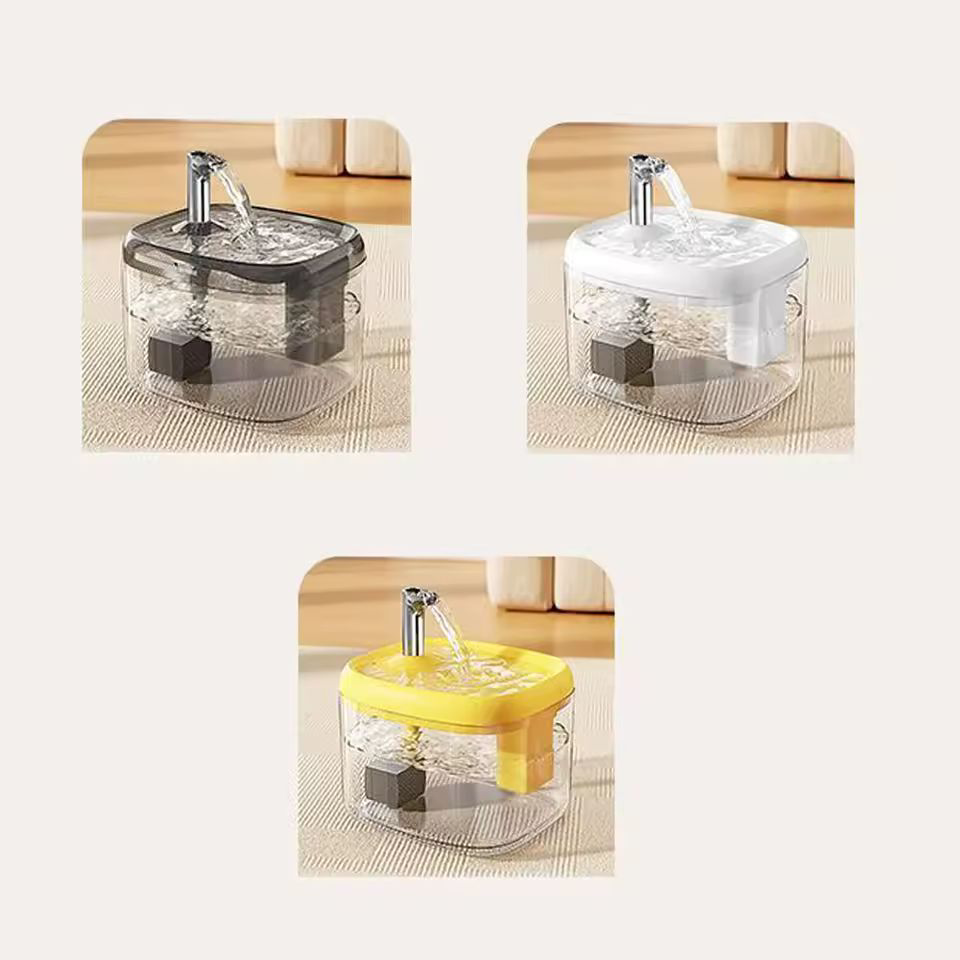 Cat water filter fountain