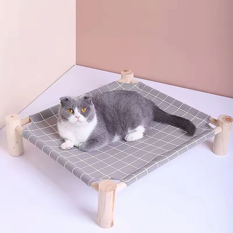 Pet wooden bed