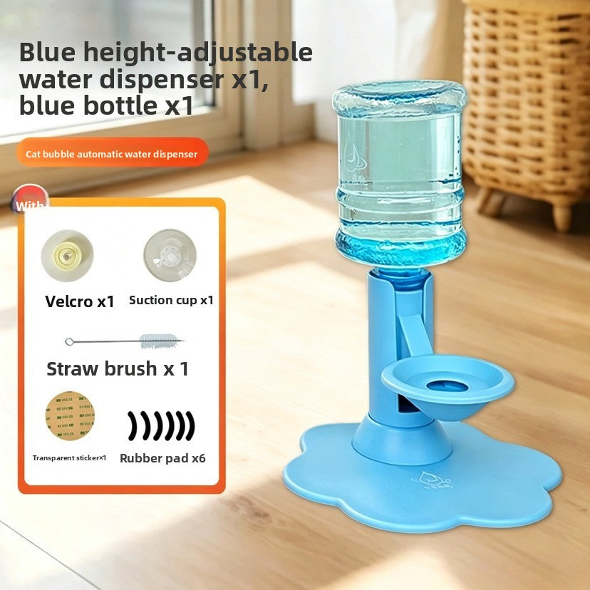 Gravity Cat Water Dispenser Stand - Spill-Proof