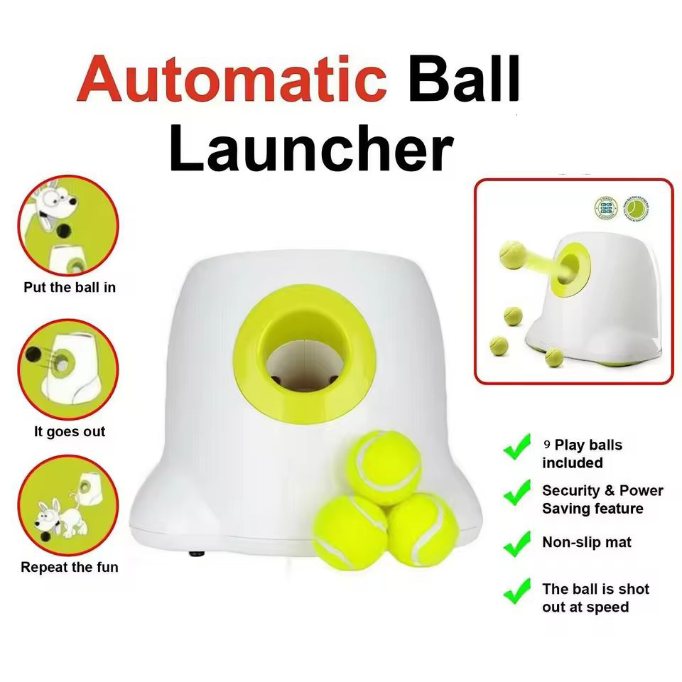 Automatic Ball Launcher Toy