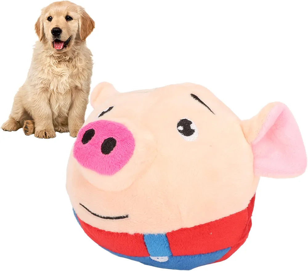 Interactive dog toy pig 🐷