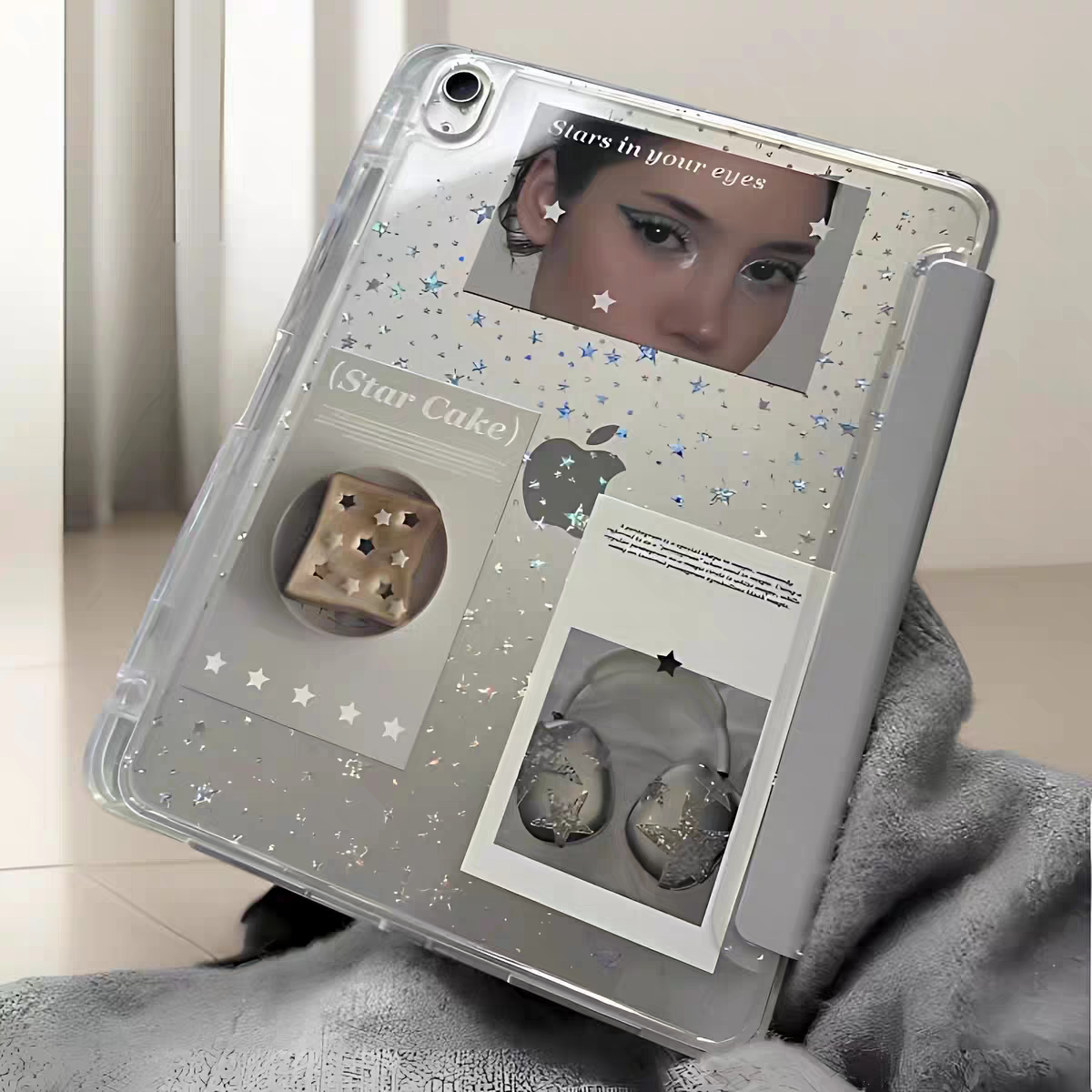 Y2K Cartoon iPad Case With Stand – Shockproof Shell