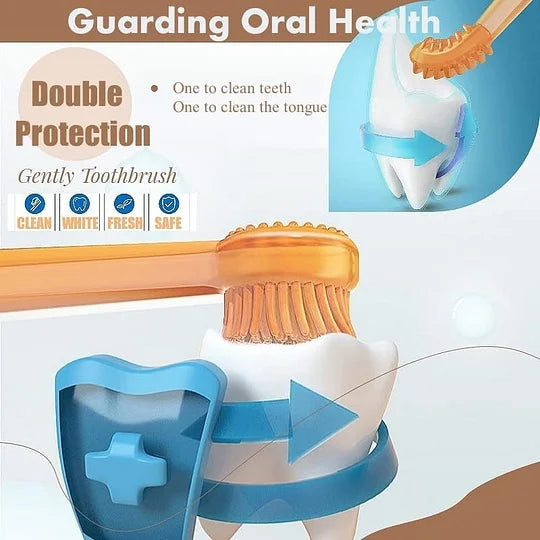 Pet silicone toothbrush kit