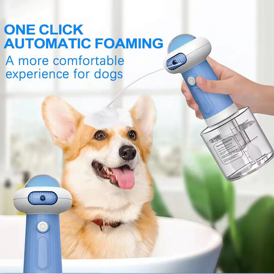 Automatic foaming bath machine
