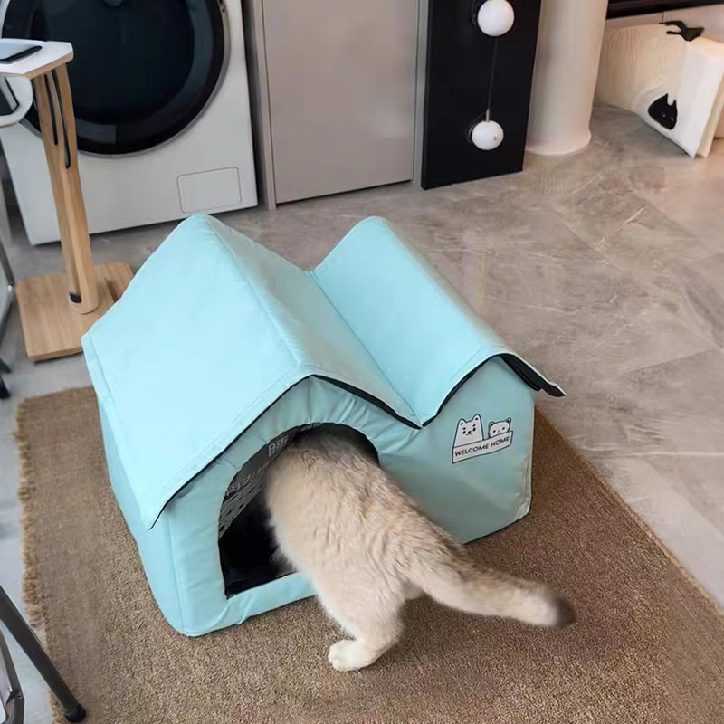 Pet Air Conditioned house(Free ice bag 10+ water absorbent cotton bag*2+ cold-proof pad*1]